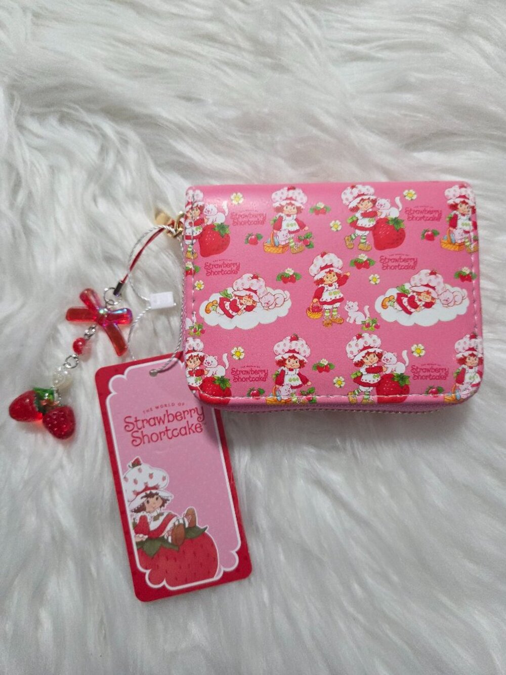Strawberry Shortcake Ziparound Card Wallet